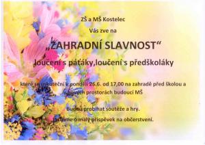 Zahradní slavnost 1